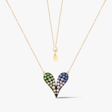 Naszyjnik złoty Preludium Paradise Birds