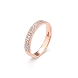 Pierścionek złoty z brylantami