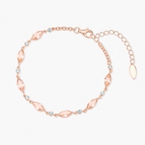 Bransoleta srebrna Balerina