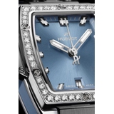 ZEGAREK HUBLOT SPIRIT OF BIG BANG STEEL COAL BLUE DIAMONDS