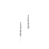 Kolczyki białe złoto z brylantami