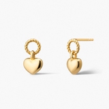 Kolczyki srebrne Czułość