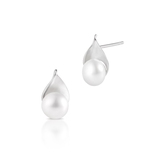 Kolczyki srebrne z perłami