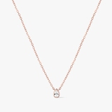 Naszyjnik srebrny z cyrkonią