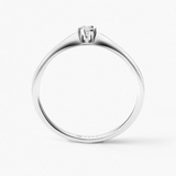 Pierścionek złoty zaręczynowy Jedyny