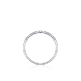 Pierścionek złoty z diamentami