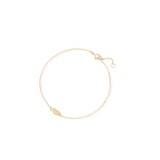 Bransoletka złota literka K