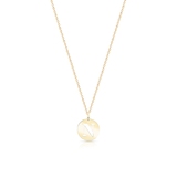 Wisiorek złoty literka N