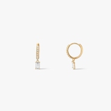 Kolczyki złote z cyrkoniami Ceremonials