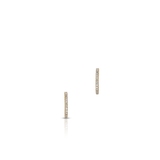 Kolczyki złote półkoła W.KRUK