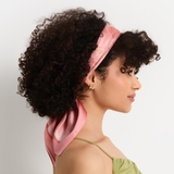 Chusta jedwabna Kwiaty Nocy Wiśnia