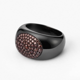 Pierścionek srebrny Meteory