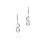 Kolczyki srebrne z cyrkoniami