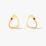 Kolczyki srebrne pozłacane