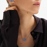 Naszyjnik srebrny Kwiaty Nocy