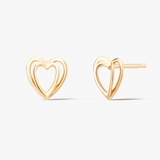 Kolczyki złote Czułość