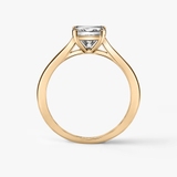 Pierścionek zaręczynowy złoty Niezwykły