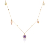 Naszyjnik złoty Santorini