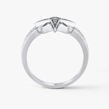 Pierścionek srebrny Royal Star