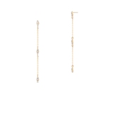 Kolczyki złote z cyrkoniami Ceremonials