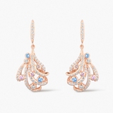 Kolczyki srebrne Balerina