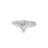 Pierścionek srebrny z cyrkoniami