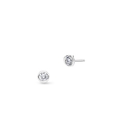 Kolczyki białe złoto z brylantami