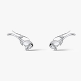 Nausznice Icy Roses Love Fever