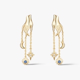 Kolczyki srebrne Alchemia