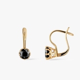 Kolczyki złote Tajemniczy