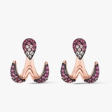 Kolczyki srebrne Preludium Paradise Birds