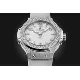 ZEGAREK HUBLOT BIG BANG STEEL WHITE DIAMONDS