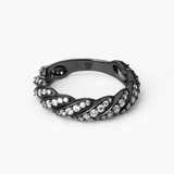 Pierścionek srebrny Meteory