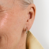 Kolczyki złote z diamentami