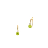 Kolczyki złote z cyrkoniami