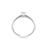 Pierścionek białe złoto Recarlo