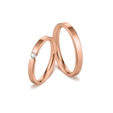 Komplet obrączek złotych SWEETHEART