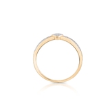 Pierścionek złoty W.KRUK