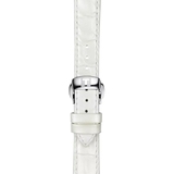 Skórzany biały pasek Tissot 16 mm