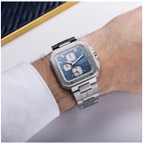 ZEGAREK HERBELIN CAP CAMARAT SQUARE CHRONOGRAPH