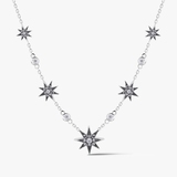 Naszyjnik srebrny Royal Star