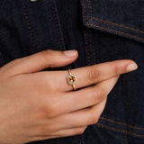 Pierścionek złoty Maria Antonina