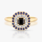 Pierścionek złoty Szekspirowska