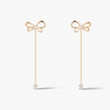 Kolczyki złote z cyrkoniami