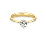 Pierścionek złoty Recarlo