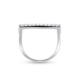 Pierścionek srebrny z cyrkoniami