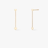 Kolczyki złote Czułość