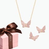 Komplet Złoty Motyl