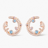 Kolczyki srebrne Balerina