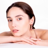 Kolczyki złote Lunapark